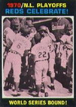 1971 Topps Baseball Cards      202     Reds Celebrate NLCS